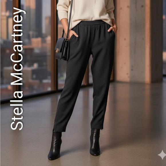 Stella McCartney Pants - Stella McCartney Black Trousers Size 6 minimalist office work pants career wear